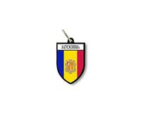 Porte cles clefs cle Drapeau Collection Ville Blason Andorre Andorra