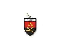 Porte Cles Clefs Cle Drapeau Collection Ville Blason Angola Angolais