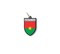 Porte cles clefs cle Drapeau Collection Ville Blason Burkina Faso