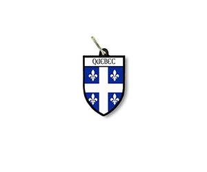 Porte cles clefs cle Drapeau Collection Ville Blason Canada Quebec