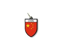 Porte cles clefs cle Drapeau Collection Ville Blason Chine Chinois