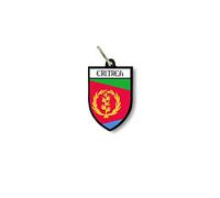 Porte cles clefs cle Drapeau Collection Ville Blason erythree erythreen