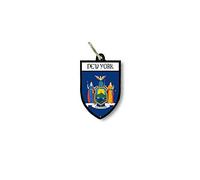 Porte cles clefs cle Drapeau Collection Ville Blason Etats USA New York