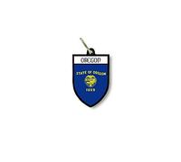 Porte cles clefs cle Drapeau Collection Ville Blason Etats USA Oregon