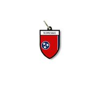 Porte cles clefs cle Drapeau Collection Ville Blason Etats USA Tennessee