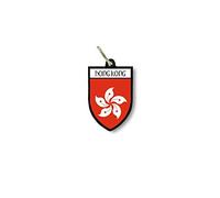 Porte cles clefs cle Drapeau Collection Ville Blason Hong Kong