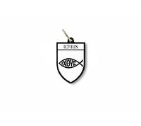 Porte Cles Clefs Cle Drapeau Collection Ville Blason Ioxe Poisson Jesus Ichthys