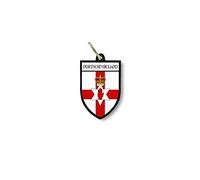 Porte cles clefs cle Drapeau Collection Ville Blason Irlande du Nord