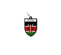 Porte cles clefs cle Drapeau Collection Ville Blason Kenya Kenyan