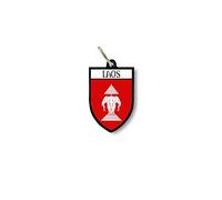 Porte cles clefs cle Drapeau Collection Ville Blason Laos Ancien