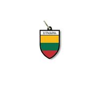 Porte cles clefs cle Drapeau Collection Ville Blason Lituanie lituanien
