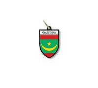 Porte cles clefs cle Drapeau Collection Ville Blason Mauritanie mauritanien