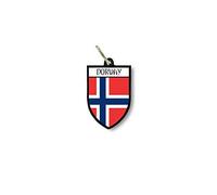 Porte cles clefs cle Drapeau Collection Ville Blason Norvege norvegien