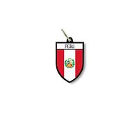 Porte cles clefs cle Drapeau Collection Ville Blason perou peruvien