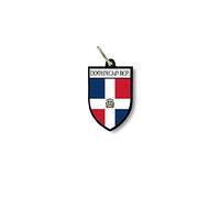 Porte cles clefs cle Drapeau Collection Ville Blason Republique Dominicaine