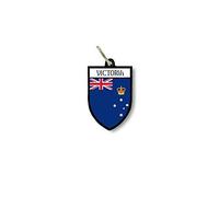 Porte cles clefs cle Drapeau Collection Ville Blason Victoria Australie