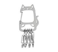 Porte-clés - - Clip en métal pour porte-clés - Porte de printemps légère - Pour le camping, la randonnée, le plein air, le sac à dos