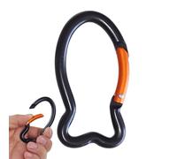 Porte-clés - Clips métalliques Robustes | Accessoires de Camping en d'aluminium, Porte-clés à Ressort en Forme d'os de Poisson pour Les Voyages