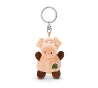 Porte-clés Cochon avec trèfle 5cm