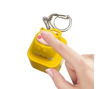 Porte-clés Cochon | Jouet Anti-Stress Rechargeable Cliqueur Clavier | Porte-clés Porcin Mignon Portable Lumineux Réducteur de Stress pour et Adultes
