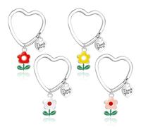 Porte-Clés Coeur Personnalisé Cadeau Fin d'Année Crèche - Merci ATSEM
