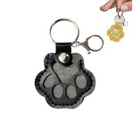 Porte-clés collecteur de poils de chien, boîte de rangement commémorative pour collectionneur de poils d'animaux domestiques, porte-clés souvenir de fourrure d'animaux de compagnie pour la collecte de