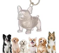 Porte-clés collecteur de poils de chien, Bouteille de rangement pour poils de chiens, boîte de rangement commémorative pour poils d'animaux, cadeaux commémoratifs pour les amoureux des (A02)