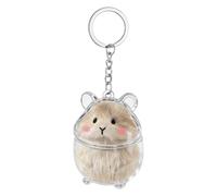 Porte-clés collecteur de poils de chien - Charme Hamster | Organiseur de collection pour portefeuille, portefeuille | Idéal voyage, école, maison, fête, voiture | Cadeau parfait pour homme, femme