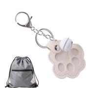 Porte-clés Collecteur de Poils de Chien | Charme Mémorial pour Garder les Poils d'Animal de Compagnie,Pendentif Mignon avec Clochette pour et Adultes Amoureux des Animaux pour Rétroviseur de Camion
