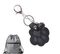 Porte-clés Collecteur de Poils de Chien - Charme Mémorial pour Garder les Poils d'Animal de Compagnie,Pendentif Mignon avec Clochette pour et Adultes Amoureux des Animaux pour Rétroviseur de Camion
