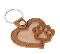 Porte-clés Collecteur De Poils De Chien - Pendentif De Sac À Main En Cuir, Breloque De Rangement En Fourrure Pour Animaux De Compagnie | 2,56 Pouces Sac À Main Accessoire De Cartable | Porte-clés Comm