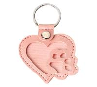 Porte-clés Collecteur De Poils De Chien - Pendentif De Sac À Main En Cuir, Breloque De Rangement En Fourrure Pour Animaux De Compagnie | 2,56 Pouces Sac À Main Accessoire De Cartable | Porte-clés Comm