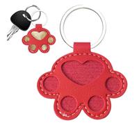 Porte-Clés Collecteur de Poils de Chien,Porte-Clef Charm Mignon en Forme de Patte de Chien pour Sac - Cadeau pour Fille Amie Femme Sœur Collègue Ado Famille