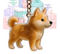Porte-clés collecteur de poils de chien, souvenir de cendres d'animaux - Boîte de rangement pour les fans de garçons, filles, hommes, femmes, sac à main, portefeuille, a, Refer to description