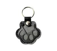 Porte-Clés Collecteur de Poils, Porte-Clés pour Recueillir les Poils de Chat et de Chien, Patte de Chat Design Keychain, Animaux Keychain pour Stockage de Souvenirs, pour Portefeuille, Sac (B)