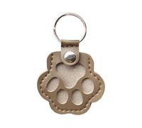 Porte-Clés Collecteur de Poils, Porte-Clés pour Recueillir les Poils de Chat et de Chien, Patte de Chat Design Keychain, Animaux Keychain pour Stockage de Souvenirs, pour Portefeuille, Sac