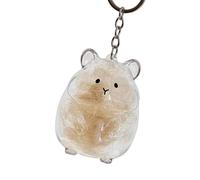Porte-clés commémoratif en poils de hamster avec, Pattern 2, Pattern 2