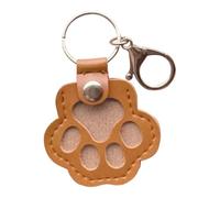 Porte-clés commémoratif pour animal de compagnie avec souvenir en fourrure d'animal de compagnie - Porte-clés collecteur de poils de chien/chat, boîte de rangement compacte pour cheveux, pendentif en