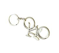 Porte-clés compact en alliage avec outil d'ouverture intégré, ornement créatif à suspendre pour les activités de plein air et porte-clés pratique pour homme pour un usage quotidien