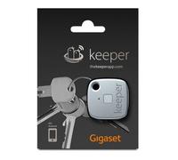 Porte-clés connecté Gigaset Keeper Solo - Noir - Bluetooth 4.0 - Waterproof