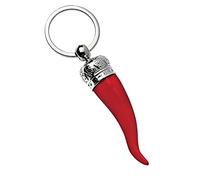 Porte-clés cornet rouge chanceux cod.EL7884 cm 11x3,5x1,9h by Varotto & Co.