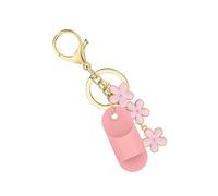 Porte-clés cosmétique sûr et innovant pour gloss à lèvres - Décoration tendance - Essentiel et pratique, rose, taille unique