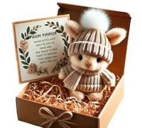 Porte-clés couple lapins en peluche avec pendentifs pour Pâques, cadeaux de Pâques, lapins de Pâques en peluche, coffret cadeau