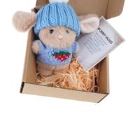 Porte-clés couple lapins en peluche avec pendentifs pour Pâques, cadeaux de Pâques, lapins de Pâques en peluche, coffret cadeau