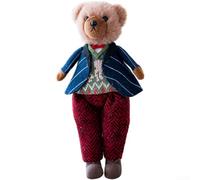 Porte-clés couple ours en peluche avec motif princesse et gentleman pour décoration et utilisation quotidienne sur plate-forme (ours princesse)