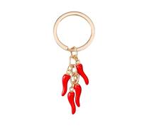 Porte-clés Créatif En Forme De Piment, En Alliage, Accessoire Décoratif,