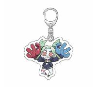 Porte-clés Cyberpunk：Edgerunners Pendentif Porte-clés En Acrylique Adolescents Garçons Filles Accessoires Cyberpunk：Edgerunners (B)