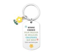 Porte-Clés D'adieu Pour Collègue,Cadeau De Départ émouvant Et Personnalisé,Idée Unique Pour Femme Ou Homme,Merci Pour Les Années De Travail Ensemble