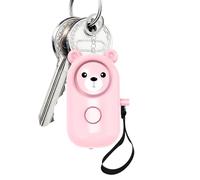 Porte-clés d'alarme d'autodéfense - Son de sirène 130 dB, lumière clignotante LED, déclencheur à goupille, anneau de sirène de sécurité compact, dispositif de protection individuelle, mini 43 g | Alar