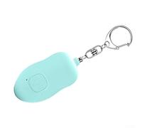Porte-clés d'alarme de sécurité personnelle 140 dB avec sirène forte, appareil d'autodéfense portable pour femmes et filles, outil de sécurité compact pour l'extérieur (bleu)